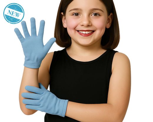 Guantes 17 Cm Infantil Azul Celeste T. Unica 83982