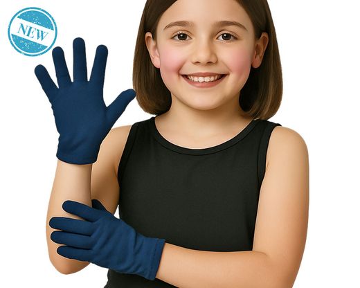 Guantes 17 Cm Infantil Azul Marino T. Unica 83983