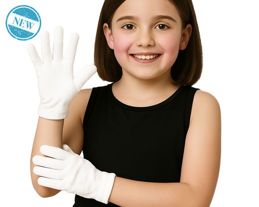 Guantes 17 Cm Infantil Blanco T. Unica 83979
