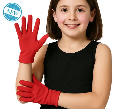 Guantes 17 Cm Infantil Rojo T. Unica 83980