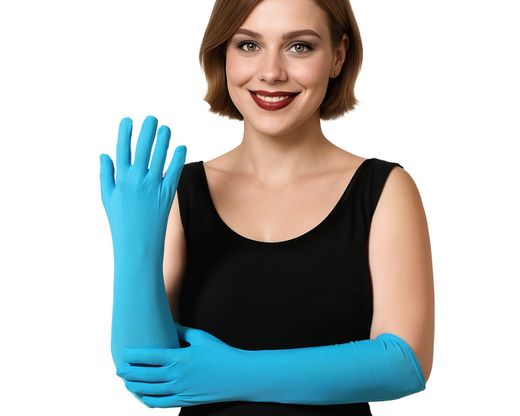Guantes 42 Cm Azul 83992