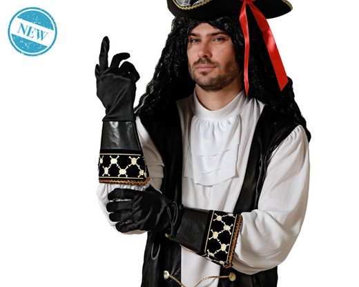 Guantes Pirata Negro 83284