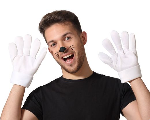 Guantes Raton Blanco 66827