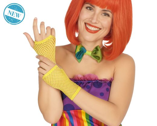 Guantes Rejilla 11 Cm Amarillo 83828