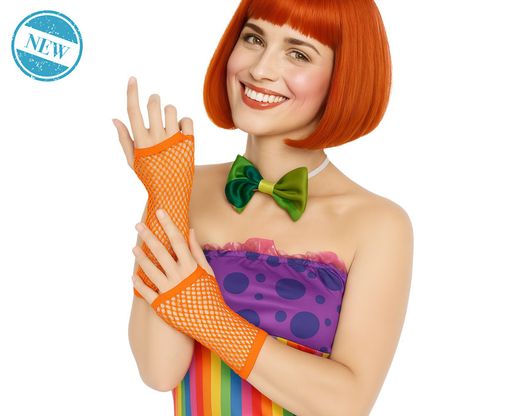 Guantes Rejilla 11 Cm Naranja 83829