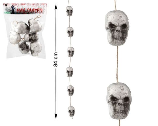 Guirnalda 84Cm Calavera