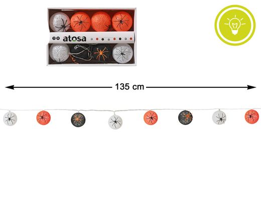 Guirnalda Farolillos 135Cm 8 Pcs Led