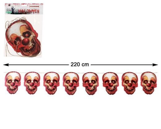 Guirnalda Halloween 220 Cm Payaso