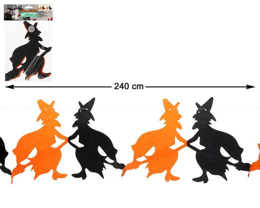 Guirnalda Halloween 240Cm Bruja
