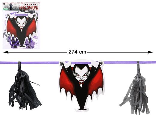 Guirnalda Halloween 274Cm Vampiro