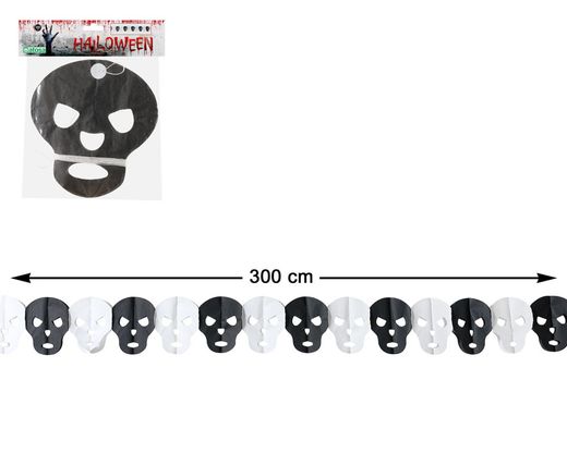 Guirnalda Halloween 3 M Calavera