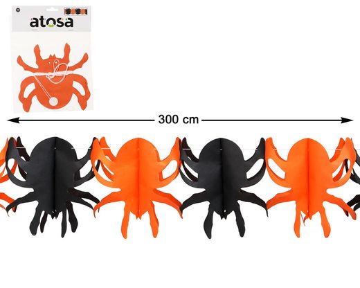 Guirnalda Halloween 300Cm Araña