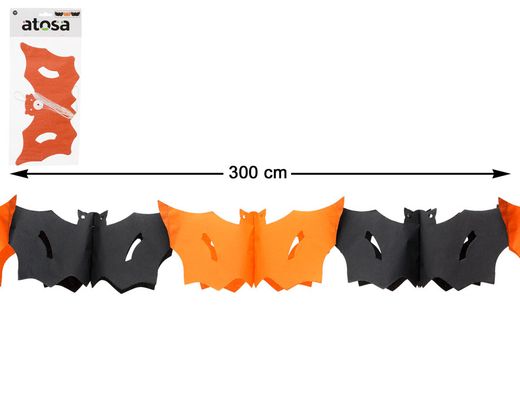 Guirnalda Halloween 300Cm Murcielago