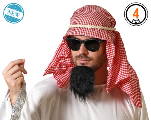 Jeque Arabe 4 Pcs 83366