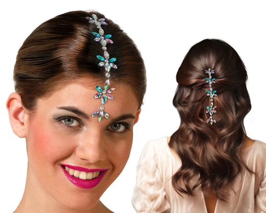 Joyas Adhesivas Pelo Azul 80017