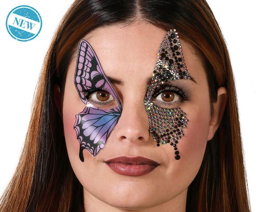 Joyas Faciales Adhesivas Mariposa 83322