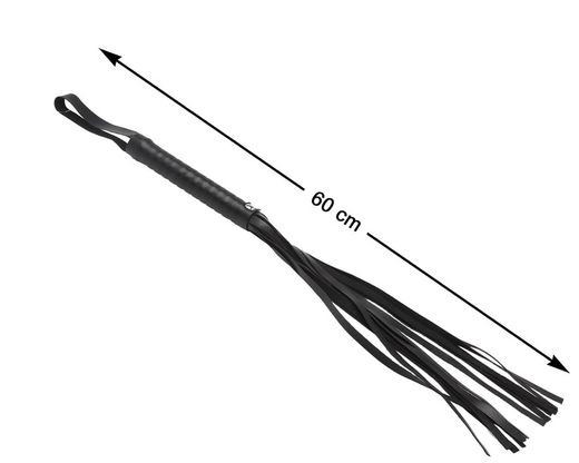 Latigo 60 Cm Cuero De Pvc  Negro 76263