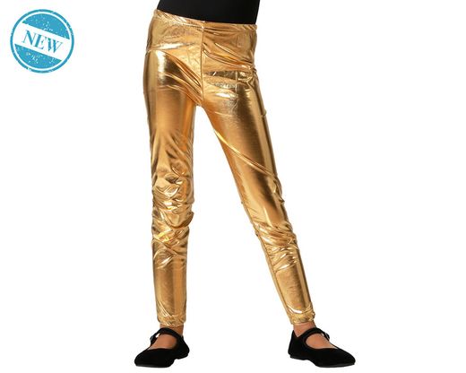 Leggings Metalizado Dorado Infantil 83790