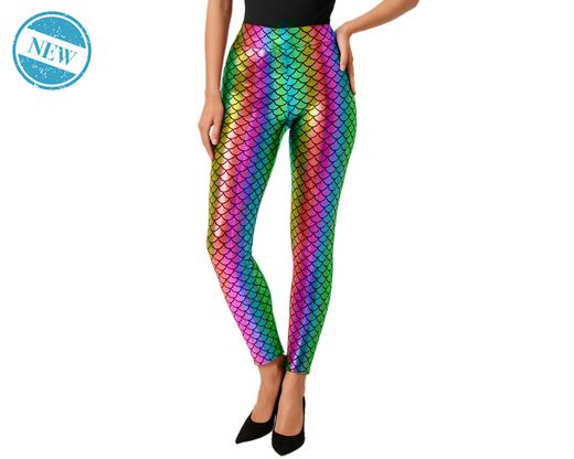Leggings Metalizado Multicolor Adulto 83797