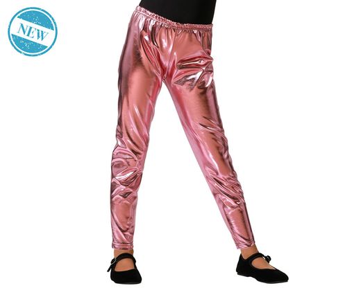 Leggings Metalizado Rosa Infantil 83768