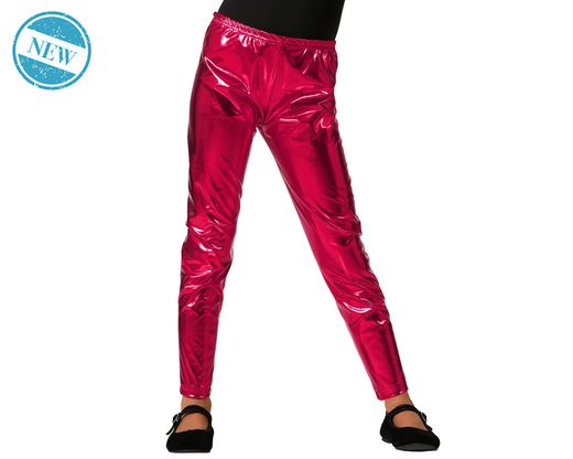 Leggings Metalizado Rosa Infantil 83782