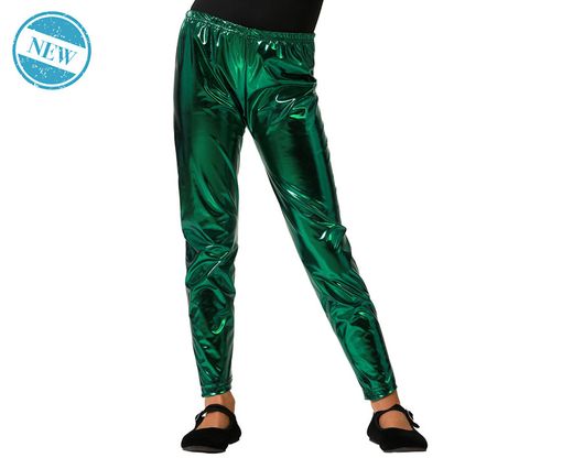 Leggings Metalizado Verde Infantil 83778