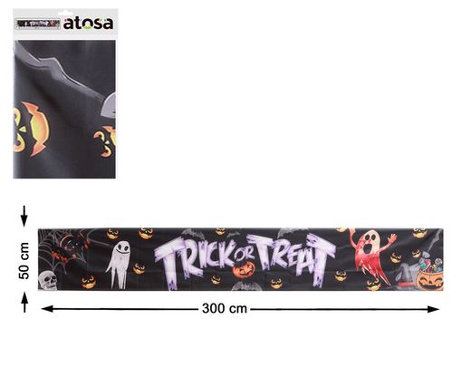 Letrero 300X50 Cm Trick Or Treat