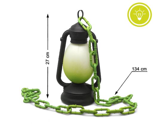 Linterna 134 Cm Luz Verde