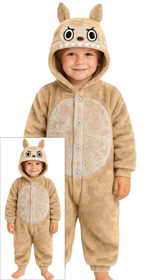 Lulu monster pyjama beige (La Bubu )