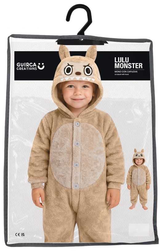 Lulu monster pyjama beige (La Bubu )