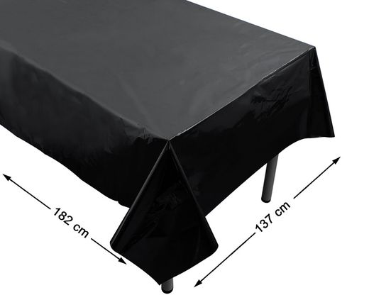 Mantel 137X182 Cm Negro 77834