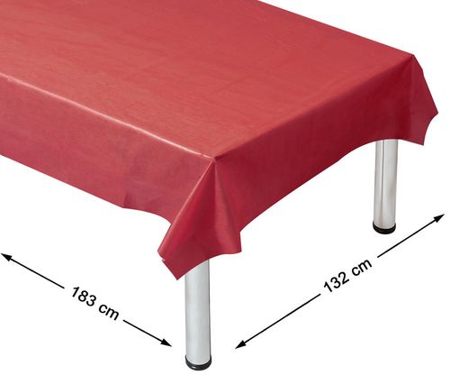 Mantel 177X130Cm Navidad Rojo 80553