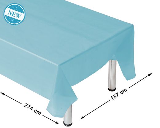 Mantel 274X137 Cm Azul Celeste 83935