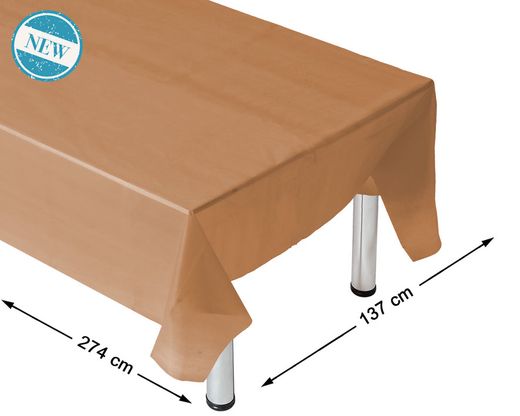 Mantel 274X137 Cm Dorado 83927