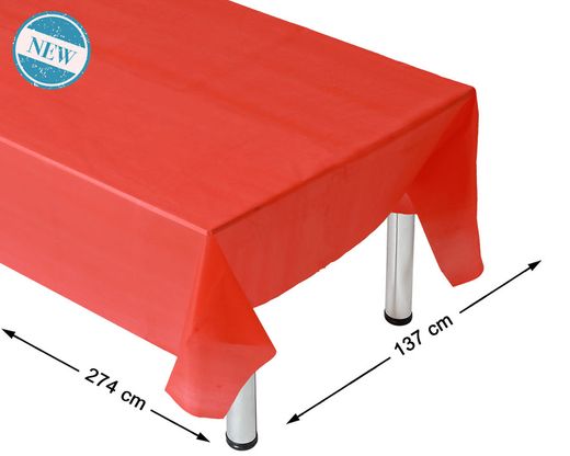 Mantel 274X137 Cm Rojo 83929