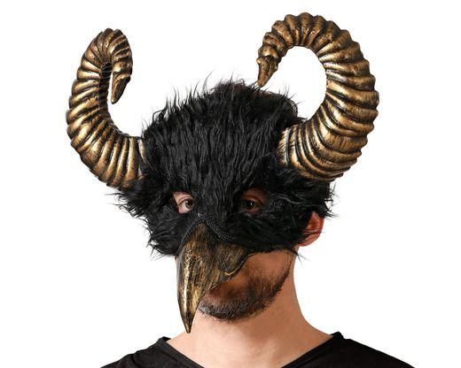 Máscara Animal Mitológico Cuernos 78453