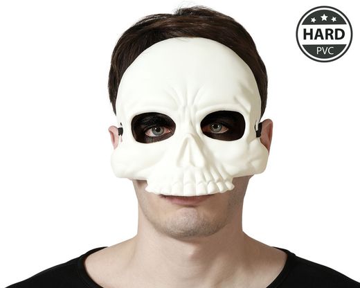 Mascara Calavera Pp Blanco 74540
