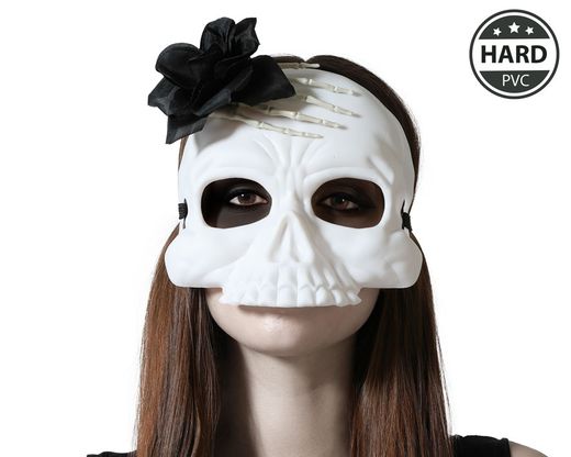Mascara Calavera Pp Blanco