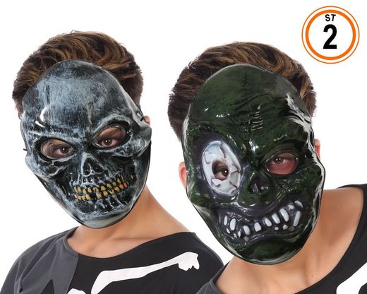 Mascara Calavera Pvc 2 St. 40750