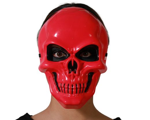 Mascara Calavera Rosa