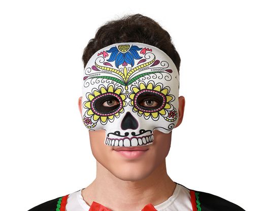 Mascara Esqueleto Muerte Mexicana