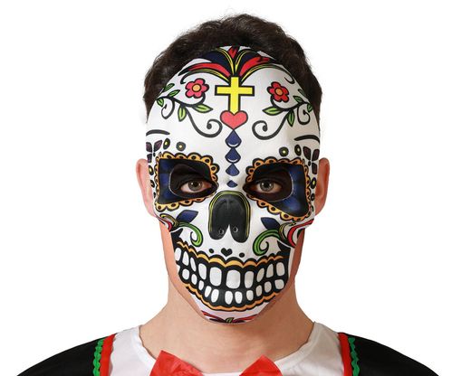 Mascara Esqueleto Muerte Mexicana