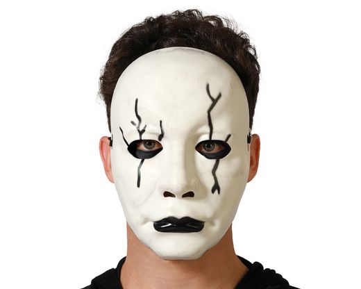 Mascara Halloween Blanco