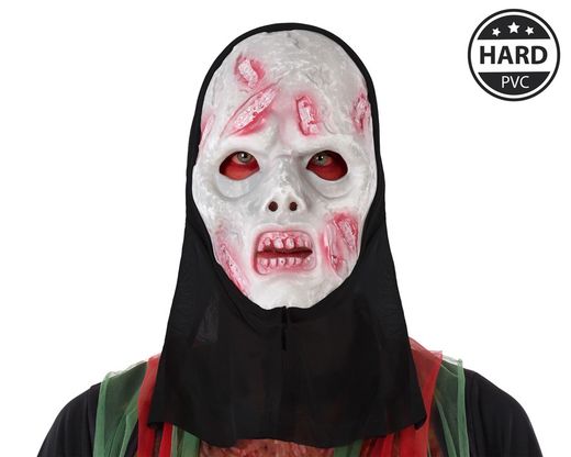 Mascara Halloween Con Capucha Pvc 62768