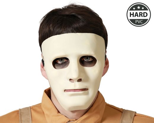 Mascara Halloween Pp Blanco 74682