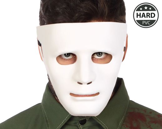 Mascara Halloween Pvc Blanco 55999