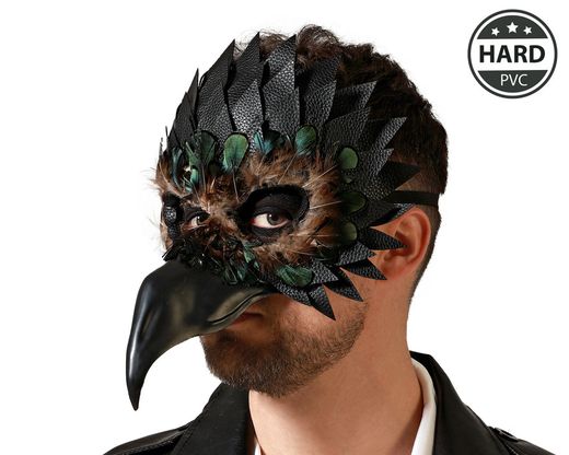 Mascara Pájaro Negro 78451
