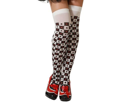 Medias Reina Corazones 33695