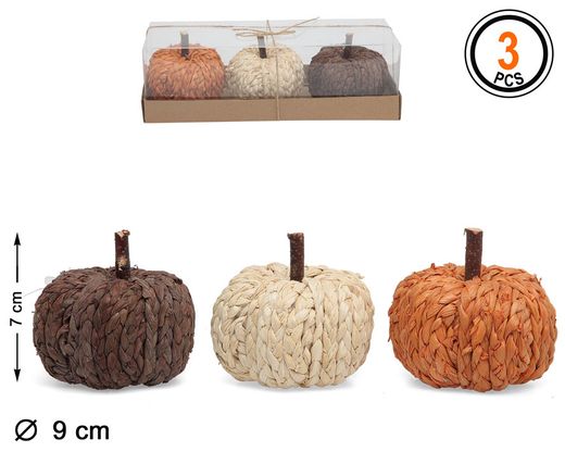Mini Calabazas Accesorio De Decoración