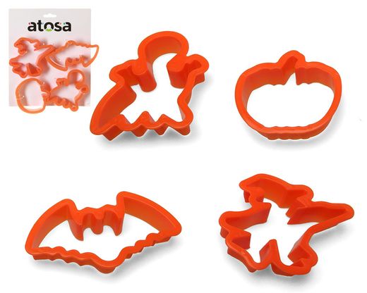 Molde  Plastico 4 Pcs
